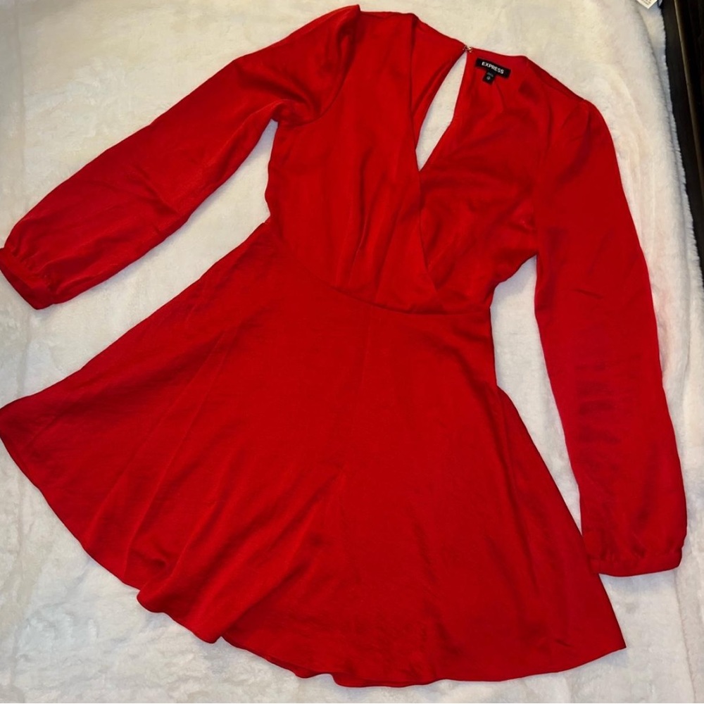 Express elegant Red dress